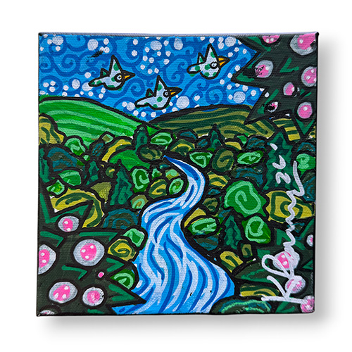 Kip Ramey 6x6 "Waterfall" WP6427